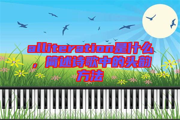 alliteration是什么，簡述詩歌中的頭韻方法