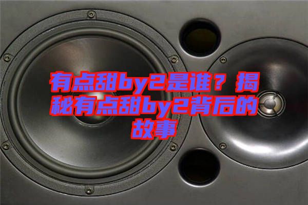 有點甜by2是誰？揭秘有點甜by2背后的故事