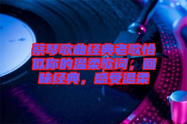 蔡琴歌曲經(jīng)典老歌恰似你的溫柔歌詞，回味經(jīng)典，感受溫柔
