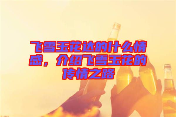 飛雪玉花達的什么情感，介紹飛雪玉花的傳情之路