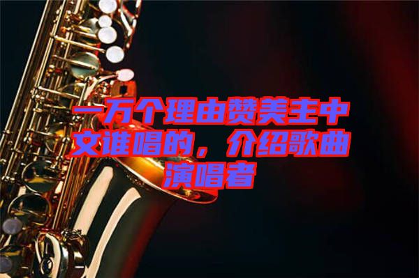 一萬個理由贊美主中文誰唱的，介紹歌曲演唱者