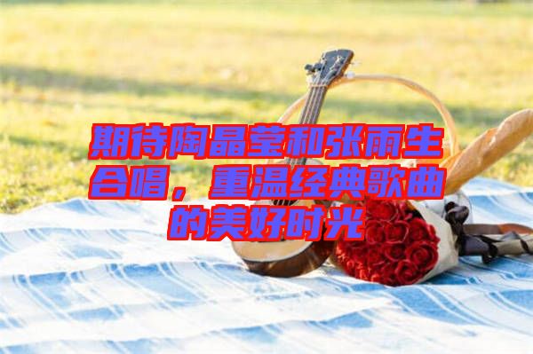 期待陶晶瑩和張雨生合唱，重溫經(jīng)典歌曲的美好時(shí)光