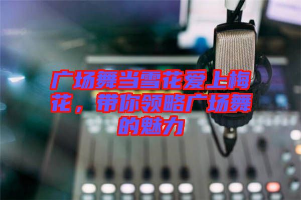 廣場舞當(dāng)雪花愛上梅花，帶你領(lǐng)略廣場舞的魅力
