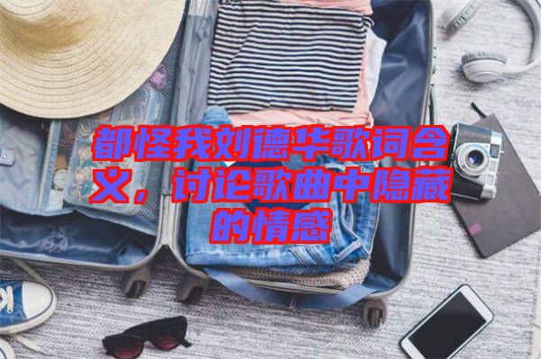 都怪我劉德華歌詞含義，討論歌曲中隱藏的情感