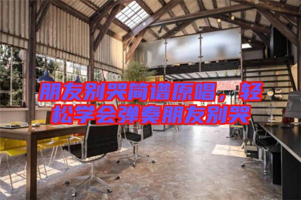 朋友別哭簡譜原唱，輕松學會彈奏朋友別哭