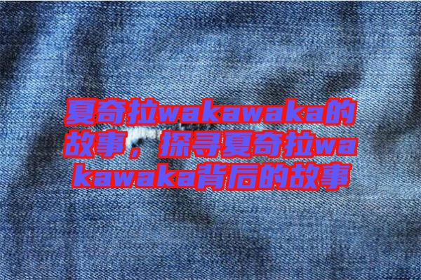 夏奇拉wakawaka的故事，探尋夏奇拉wakawaka背后的故事