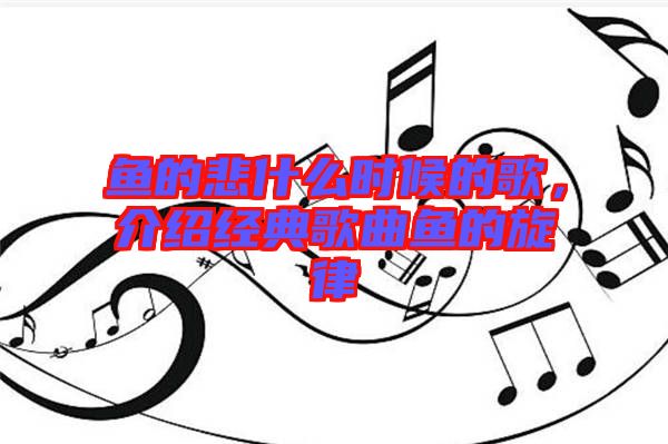 魚(yú)的悲什么時(shí)候的歌，介紹經(jīng)典歌曲魚(yú)的旋律
