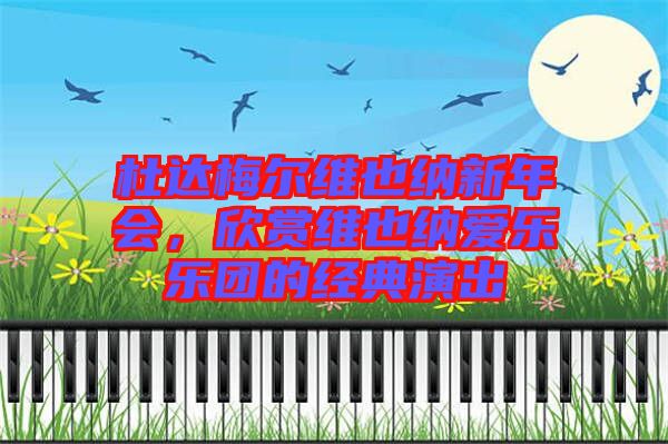 杜達(dá)梅爾維也納新年會(huì)，欣賞維也納愛(ài)樂(lè)樂(lè)團(tuán)的經(jīng)典演出