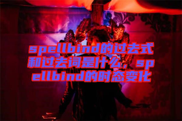 spellbind的過去式和過去詞是什么，spellbind的時(shí)態(tài)變化