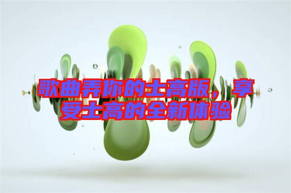 歌曲弄你的士高版，享受士高的全新體驗(yàn)