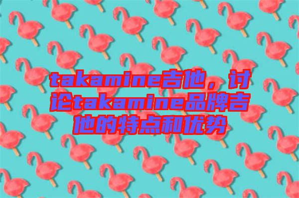 takamine吉他，討論takamine品牌吉他的特點(diǎn)和優(yōu)勢(shì)