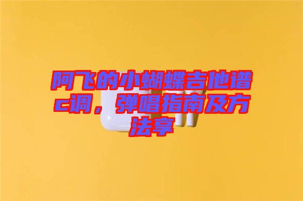 阿飛的小蝴蝶吉他譜c調(diào)，彈唱指南及方法享