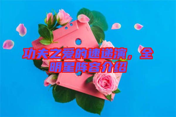 功夫之愛的速遞演，全明星陣容介紹