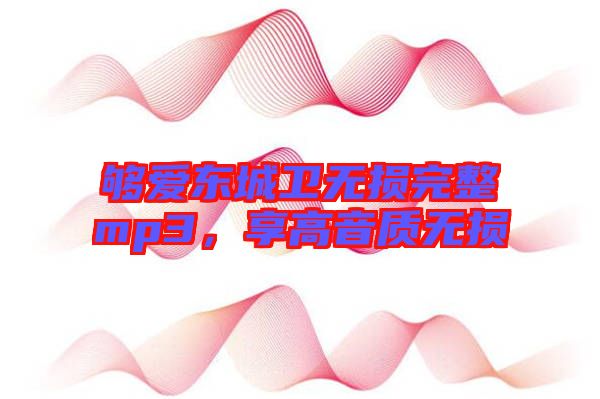 夠愛(ài)東城衛(wèi)無(wú)損完整mp3，享高音質(zhì)無(wú)損