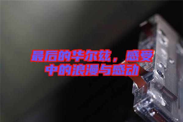 最后的華爾茲，感受中的浪漫與感動(dòng)