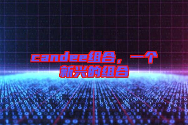 candee組合，一個(gè)新興的組合
