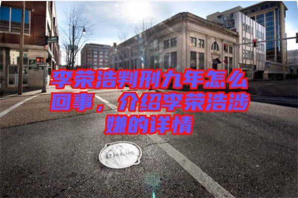 李榮浩判刑九年怎么回事，介紹李榮浩涉嫌的詳情