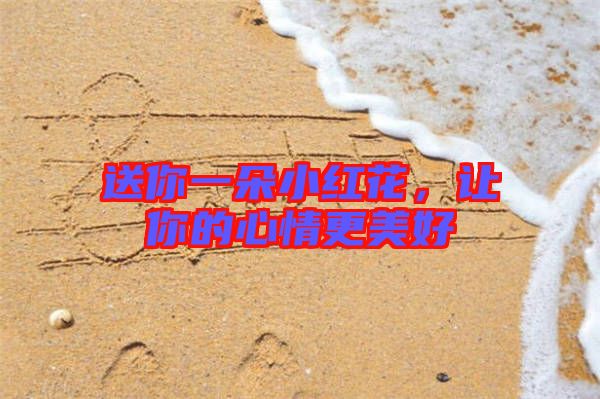送你一朵小紅花，讓你的心情更美好