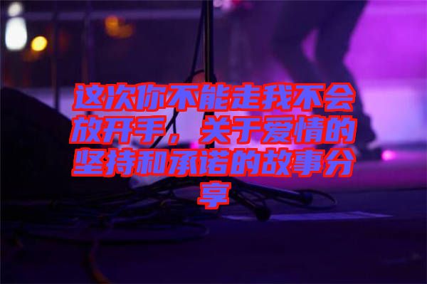 這次你不能走我不會(huì)放開手，關(guān)于愛情的堅(jiān)持和承諾的故事分享